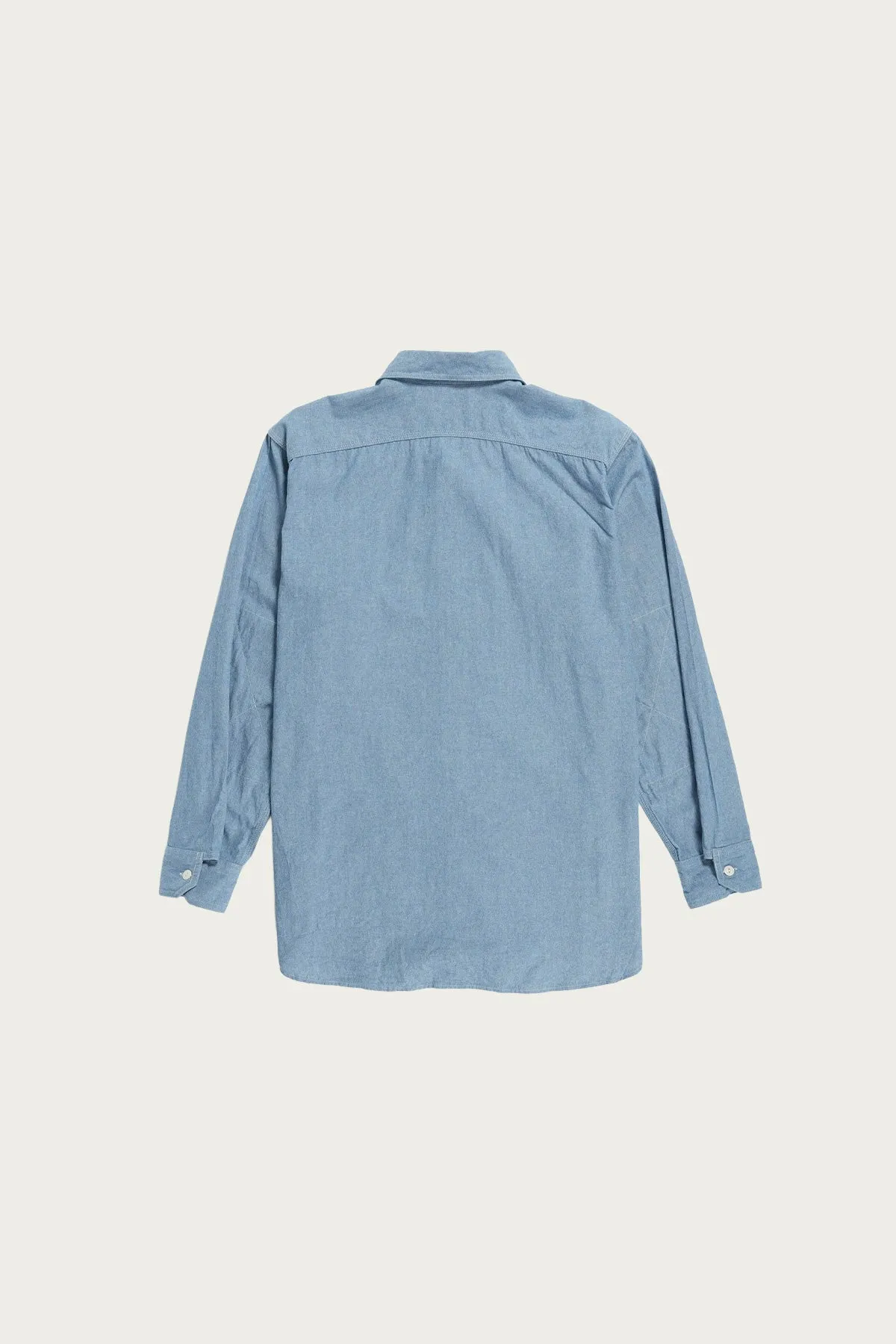 Work Shirt - Lt. Blue 4.5oz Cotton Chambray sold by Canoe Club product image thumbnail 2