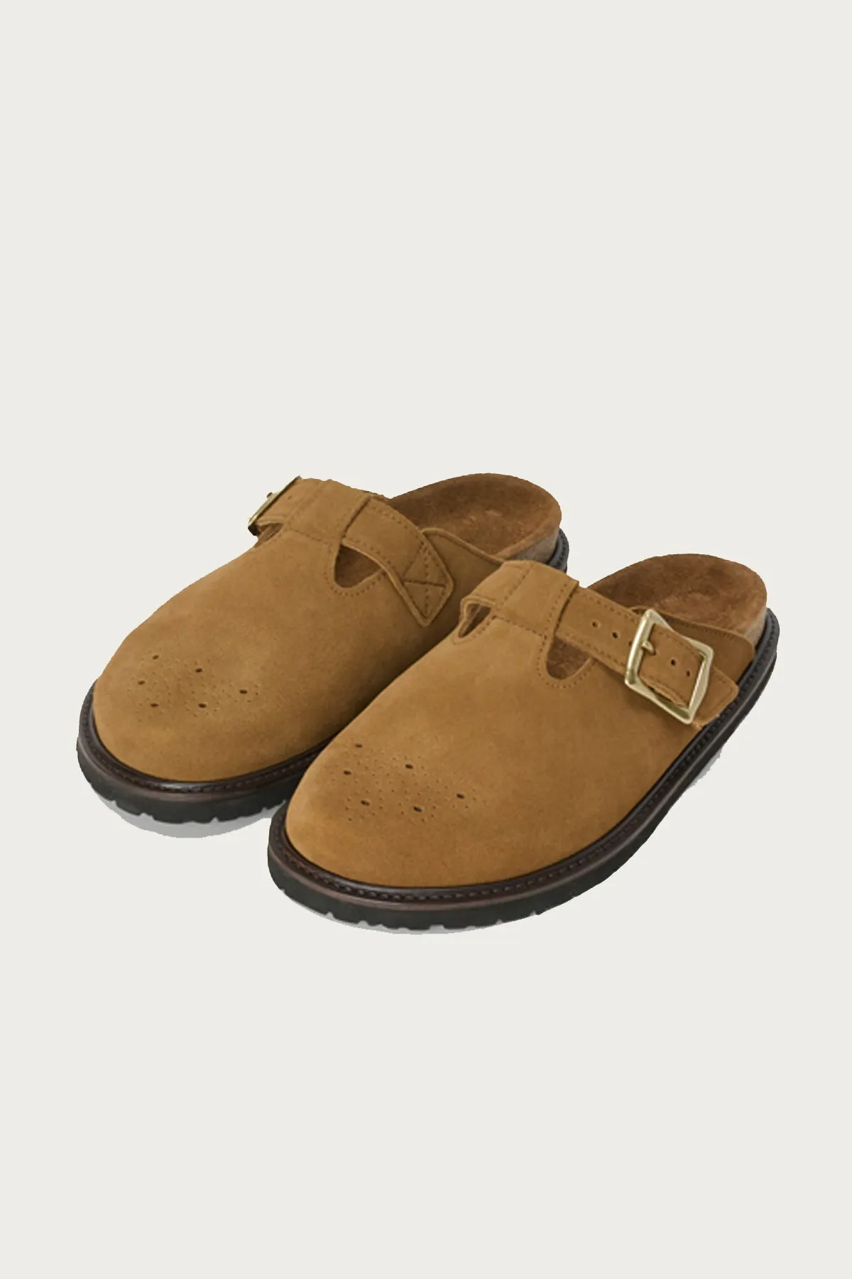 Buggs Seude Clog - Camel sold by Canoe Club product image thumbnail 2