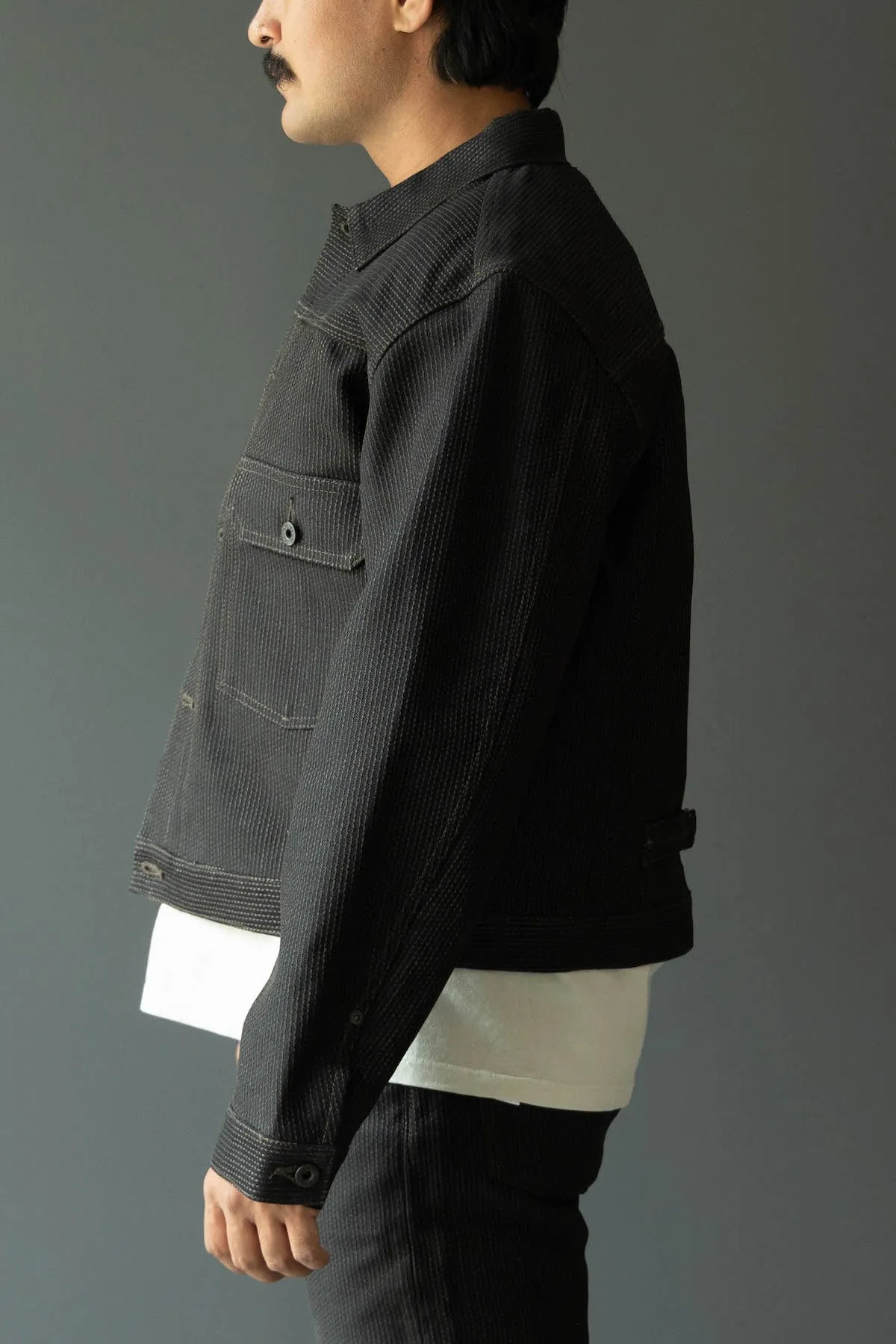 CENTURY DENIM No.9 1ST JKT - N9S sold by Canoe Club product image thumbnail 3