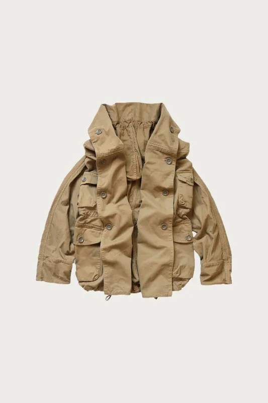 Katsuragi Cotton RING Coat - Gold made by Kapital