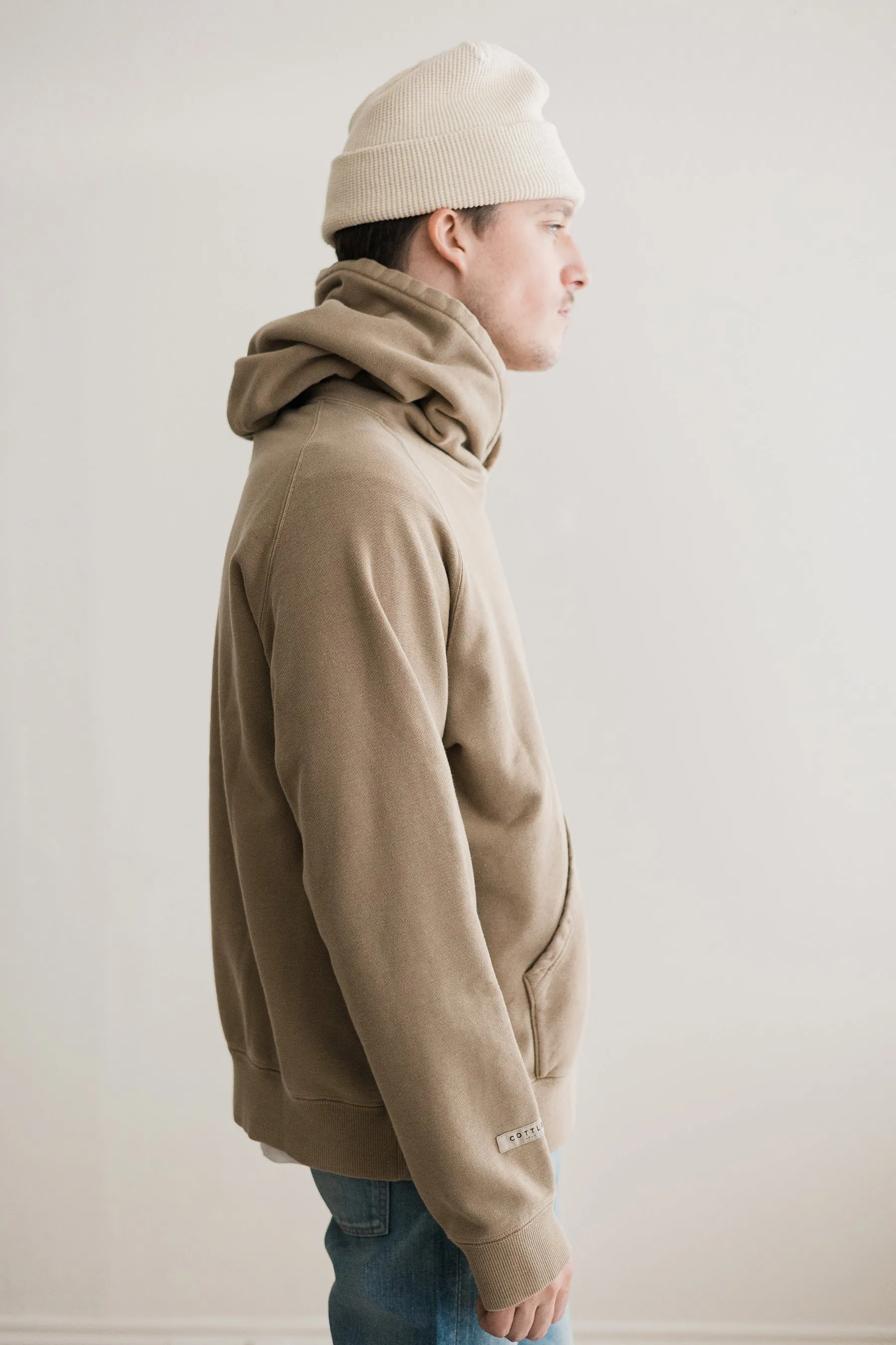 Life Botanical Dye Hoodie - Coffee sold by Canoe Club product image thumbnail 3