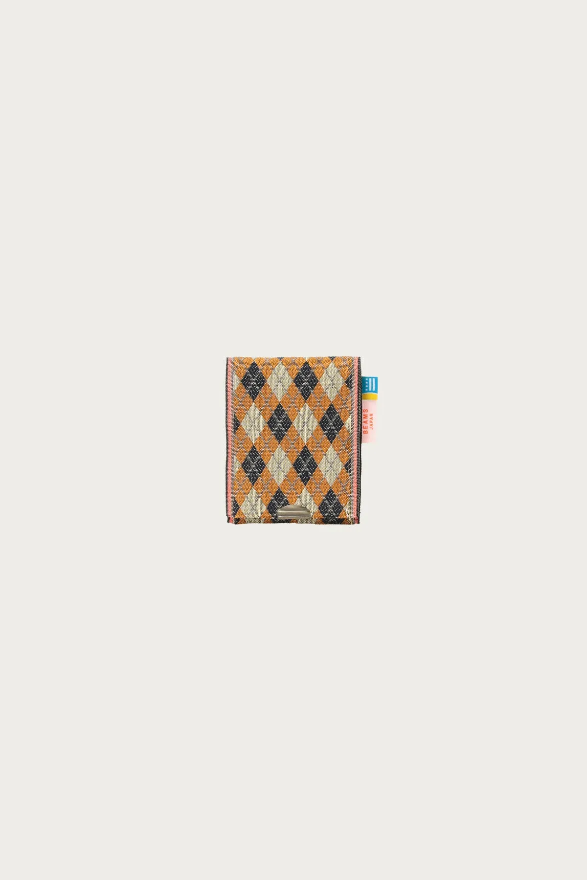 Takata x Beams Japan Tatami Coin Purse - Argyle sold by Canoe Club