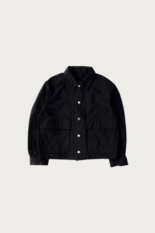 Replica Jacket - Black Denim sold by Canoe Club