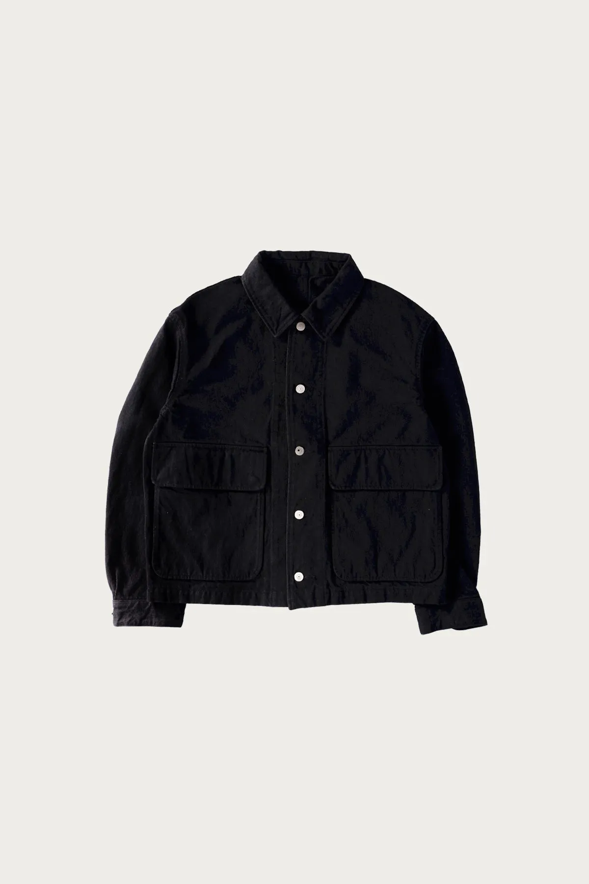 Replica Jacket - Black Denim sold by Canoe Club