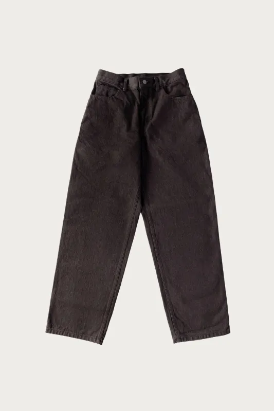 5pkt Jean - Brown 13.5oz Rope Dyed Denim sold by Canoe Club