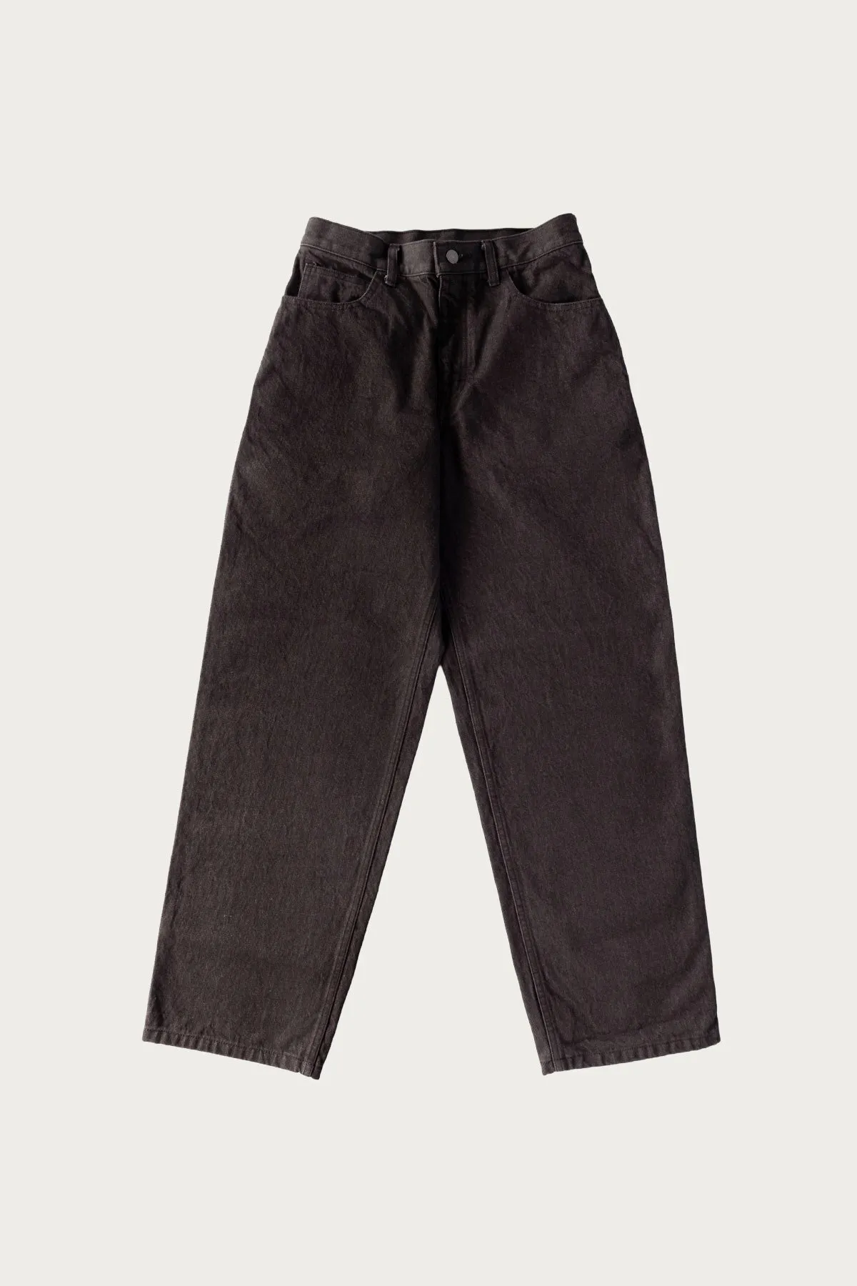 5pkt Jean - Brown 13.5oz Rope Dyed Denim sold by Canoe Club