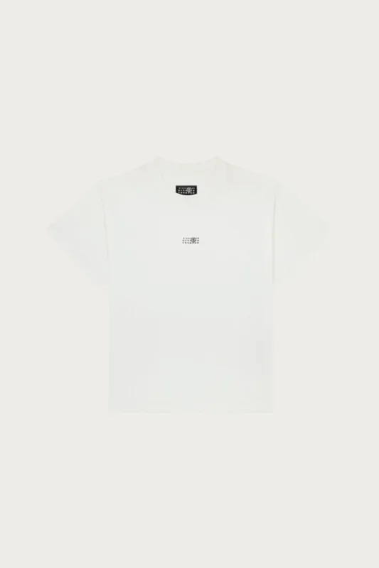 Numeric Cotton T-Shirt - White sold by Canoe Club