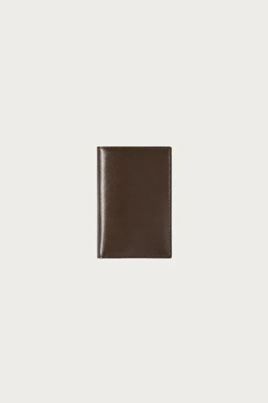 Classic Leather Wallet - Brown sold by Canoe Club