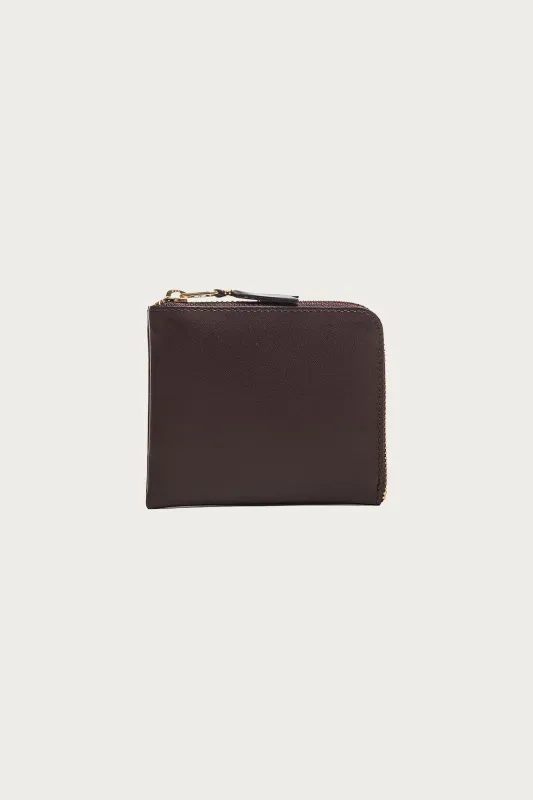 Zip-Around Wallet - Brown made by Comme des Garcons