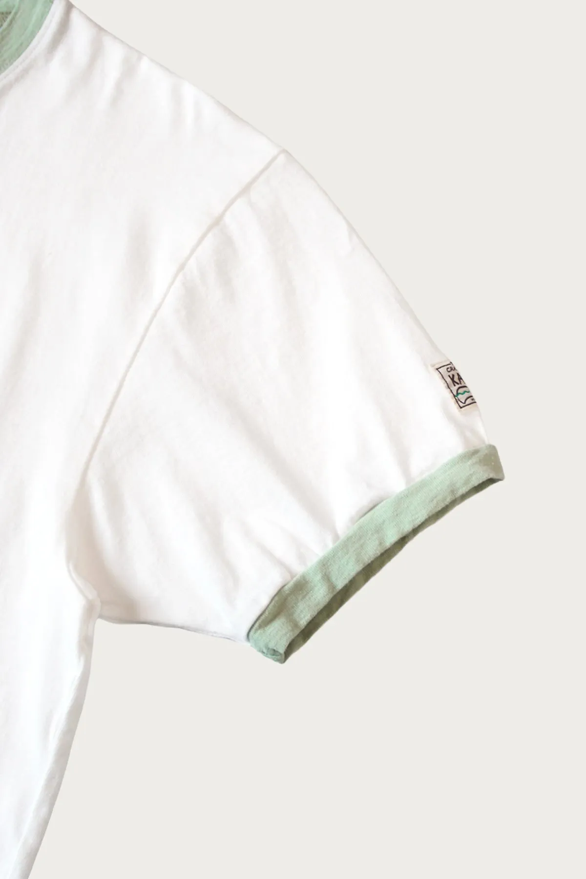 20/- Jersey RINGER T (SAMBO LAKE) - White sold by Canoe Club product image thumbnail 4