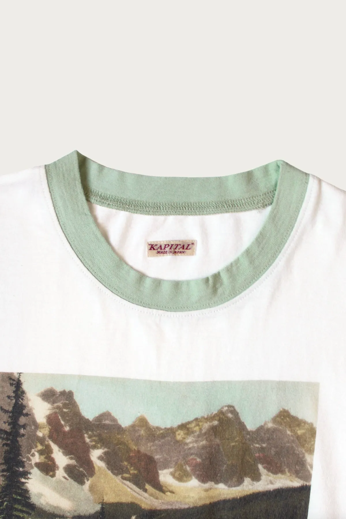 20/- Jersey RINGER T (SAMBO LAKE) - White sold by Canoe Club product image thumbnail 2