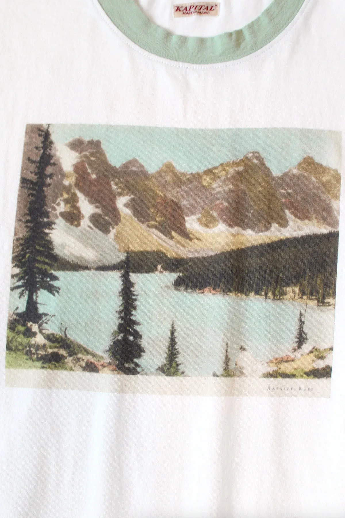 20/- Jersey RINGER T (SAMBO LAKE) - White sold by Canoe Club product image thumbnail 3