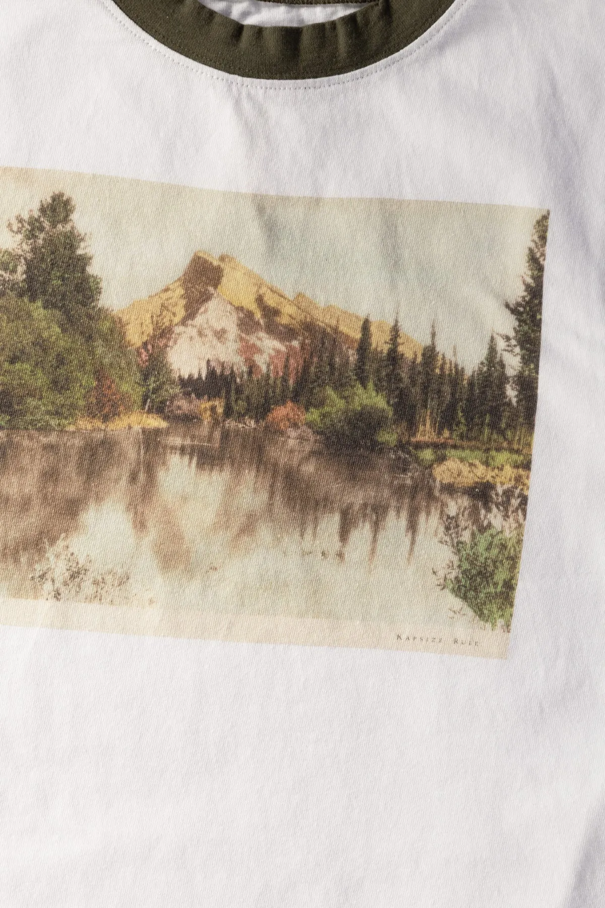 20/- Jersey RINGER T (SAMBO LAKE) - Dk. Green sold by Canoe Club product image thumbnail 3