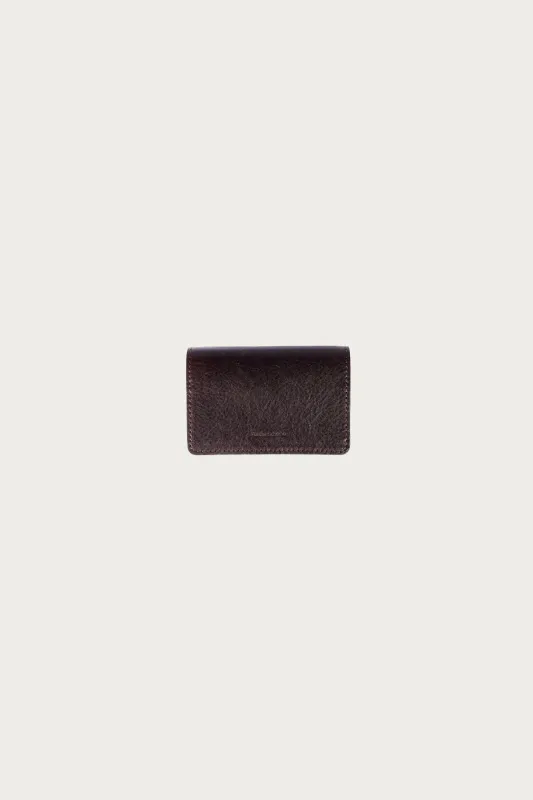Multilayered Card Case - Choco made by Hender Scheme