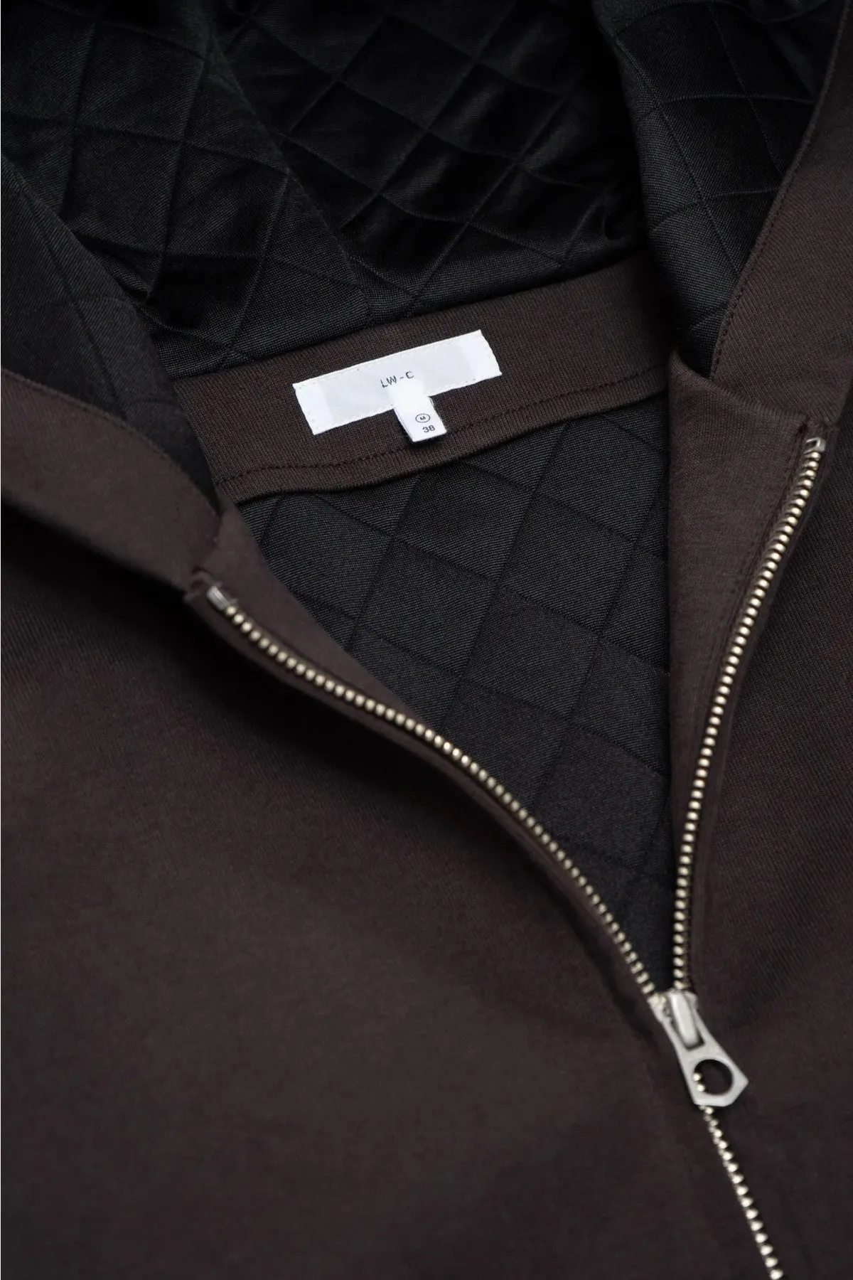 Hooded Barrington Jacket - Black Mushroom sold by Canoe Club product image thumbnail 2