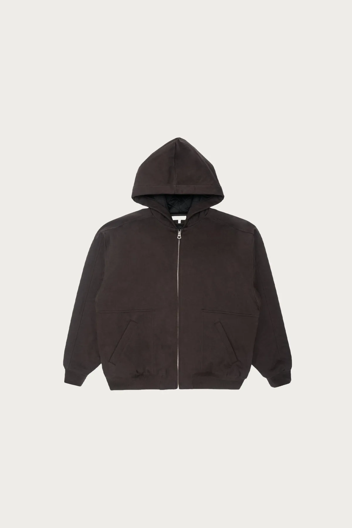 Hooded Barrington Jacket - Black Mushroom sold by Canoe Club