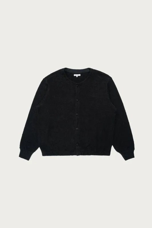 Teddy Cardigan - Black sold by Canoe Club