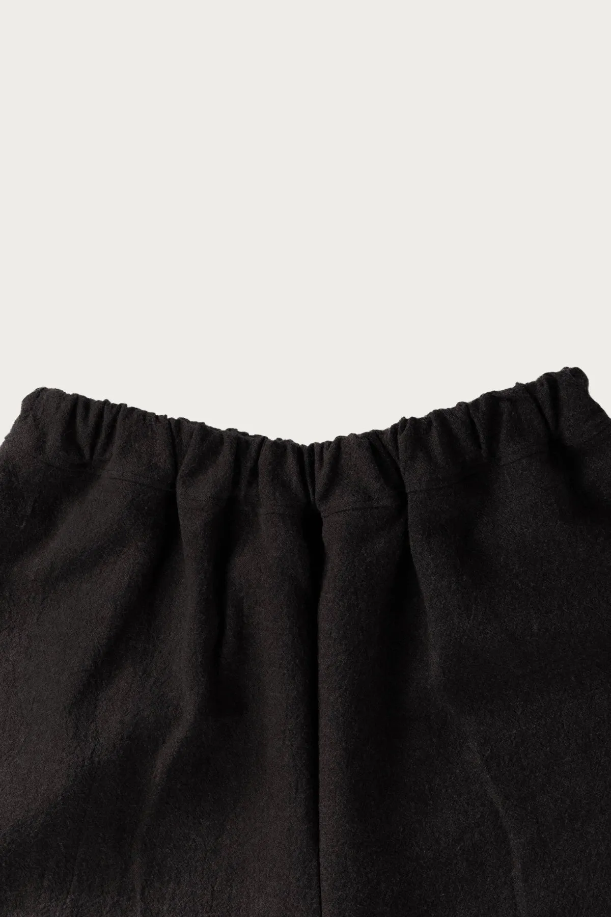Studio Pant - Charcoal Textured Wool Linen sold by Canoe Club product image thumbnail 2