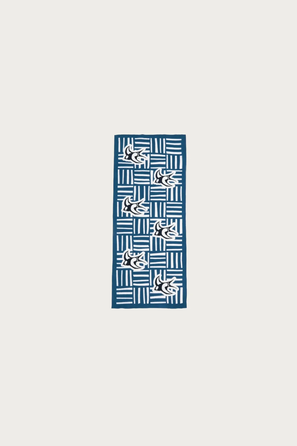 fennica Swallow Handkerchief - Blue sold by Canoe Club