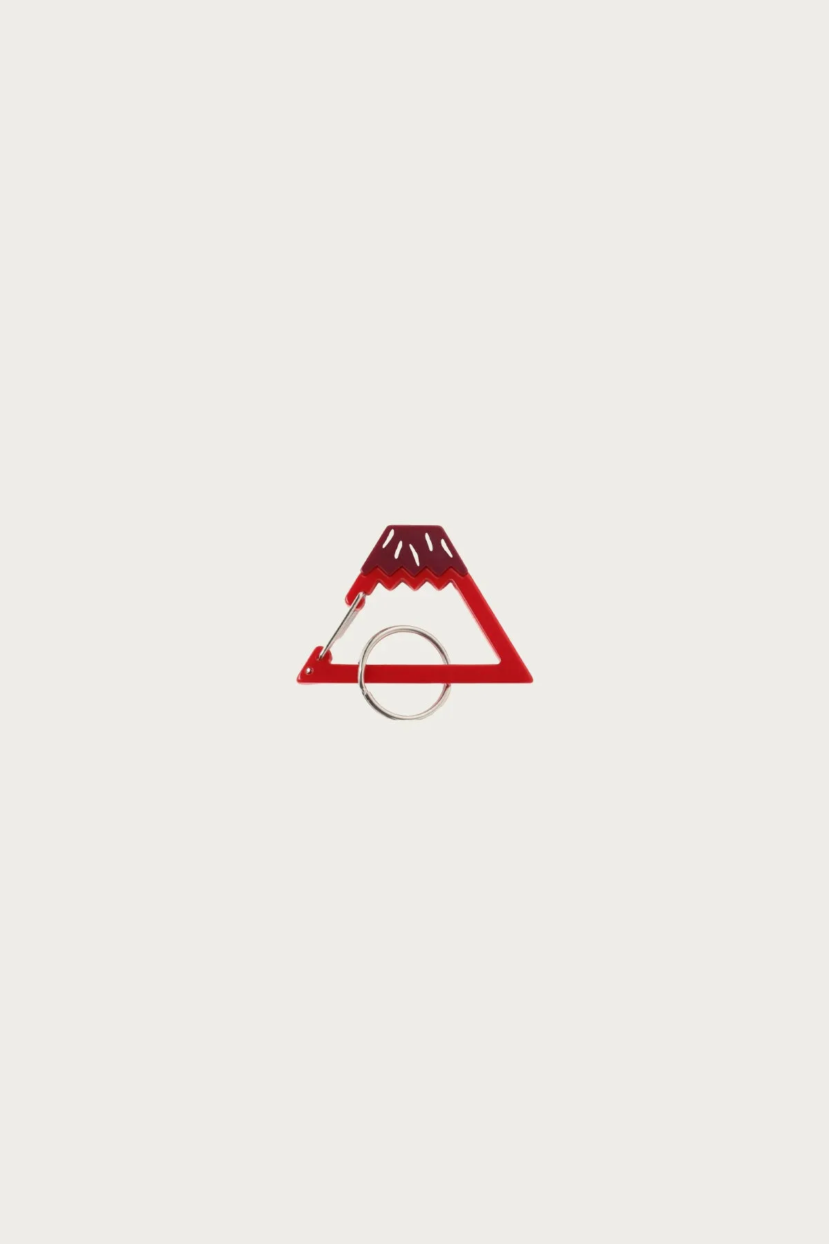 Mt. Fuji Keychain - Red sold by Canoe Club