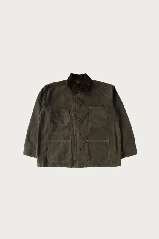 Relax Fit Oxford Coverall - Army Green made by orSlow