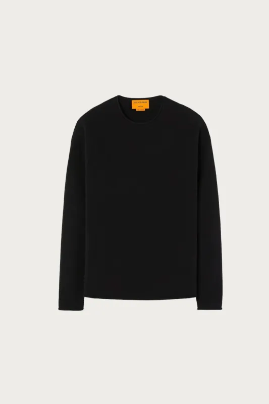 Oversized Crew - Black made by Guest In Residence