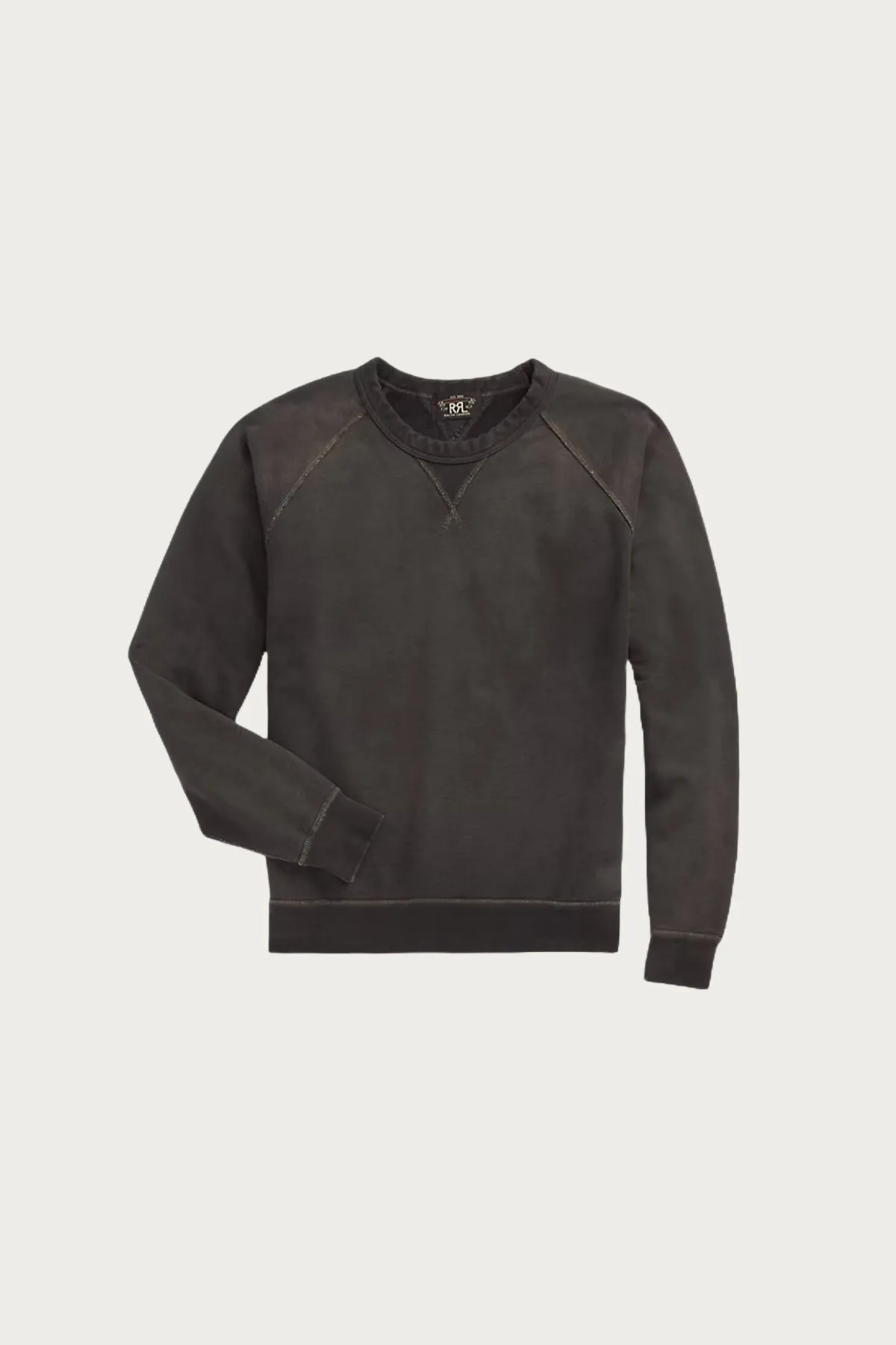 French Terry Crewneck - Black Indigo sold by Canoe Club