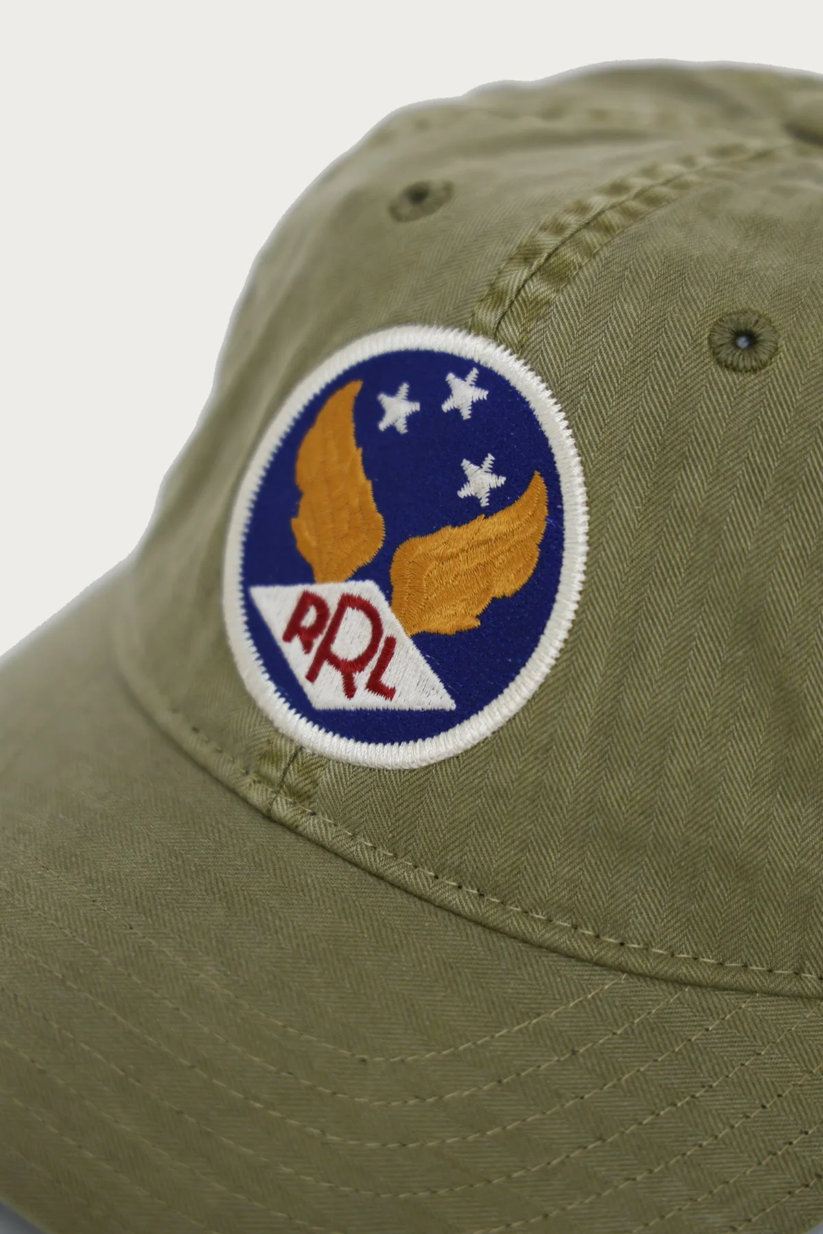 Winged-Logo Twill Ball Cap - Brewster Green sold by Canoe Club product image thumbnail 2