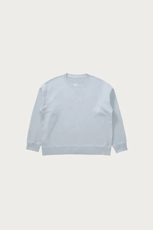 Jumbo SB Sweat L/S DMGD - Lt. Blue made by Visvim