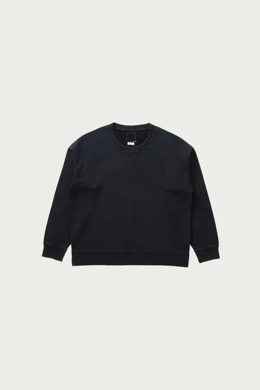 Jumbo SB Sweat L/S DMGD - Black sold by Canoe Club