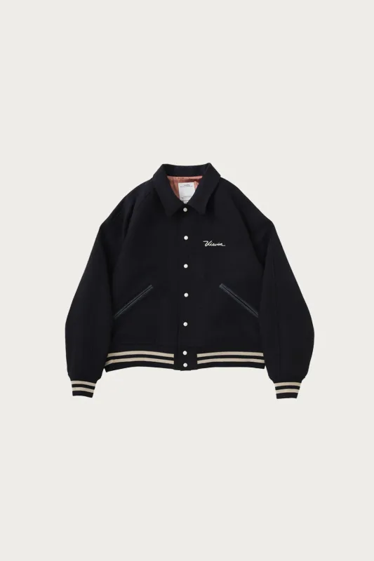 Crestwood Varsity JKT - Navy made by Visvim