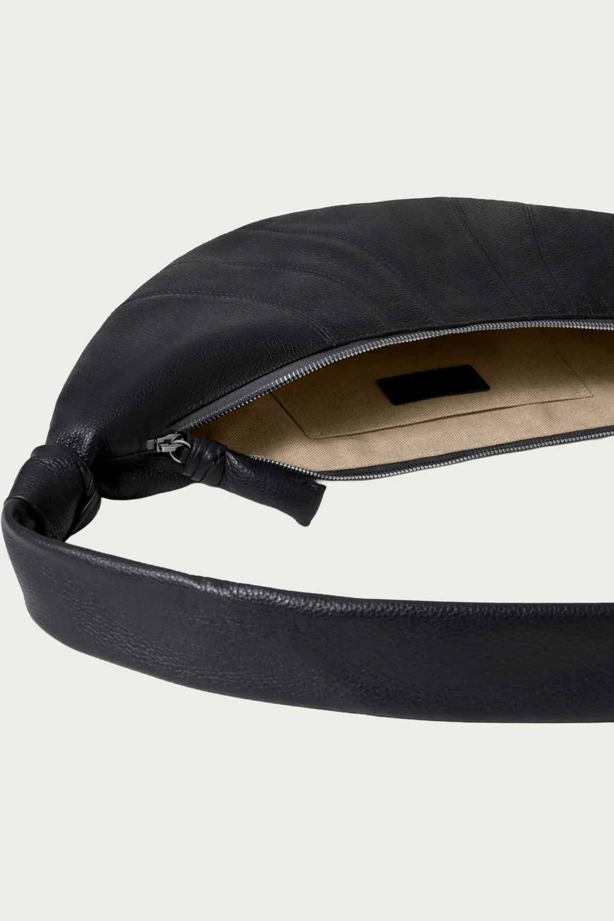 Medium Croissant Bag - Black sold by Canoe Club product image thumbnail 2