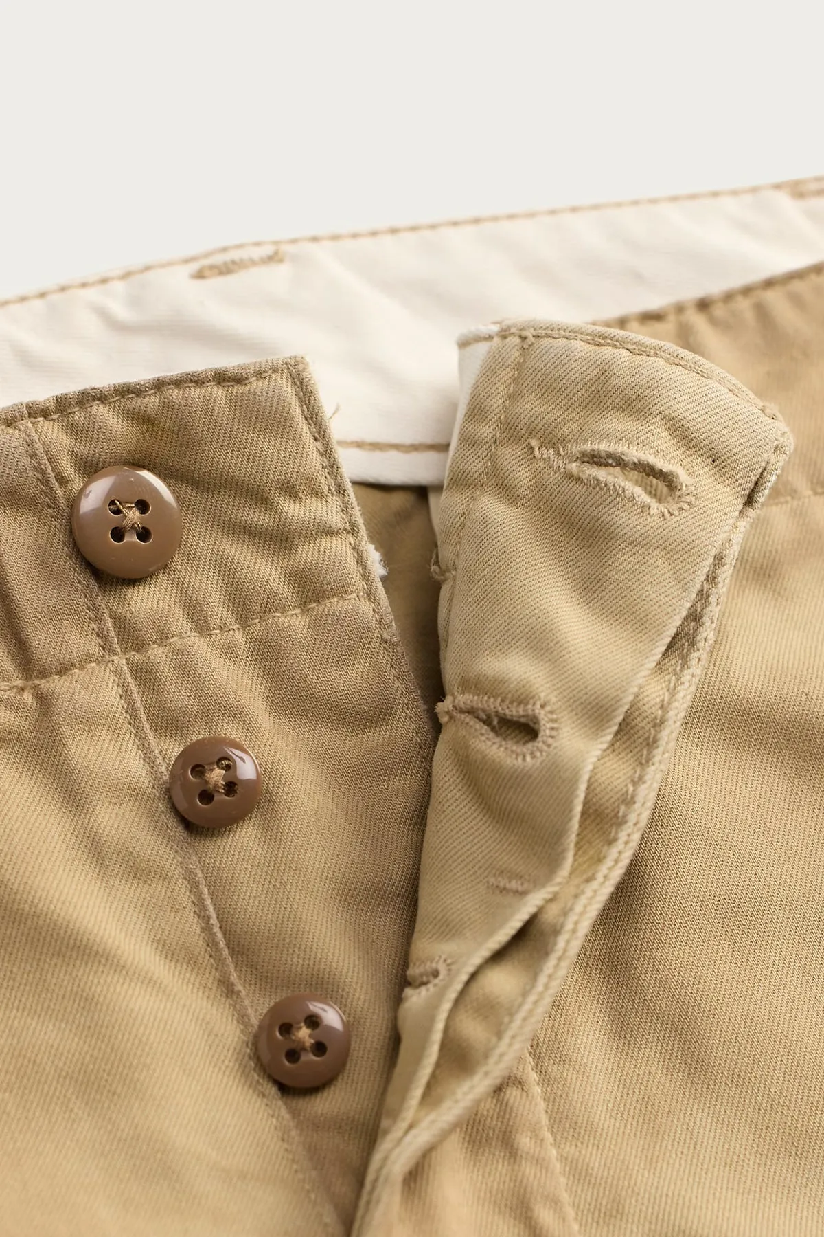 Distressed Chino Field Pant - New Khaki sold by Canoe Club product image thumbnail 3