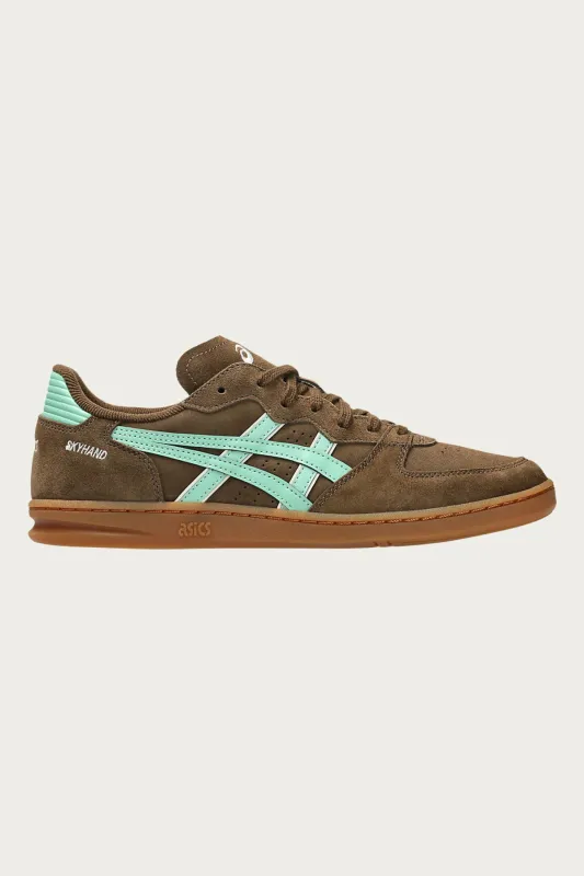 Skyhand OG - Brown Storm/Ice Green made by Asics