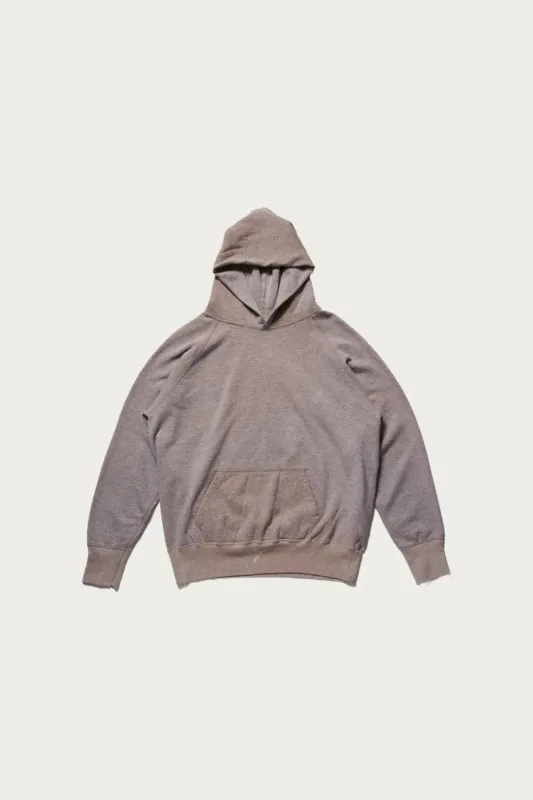 462 Raglan Hood U/W Sun Burned - Heather Grey sold by Canoe Club