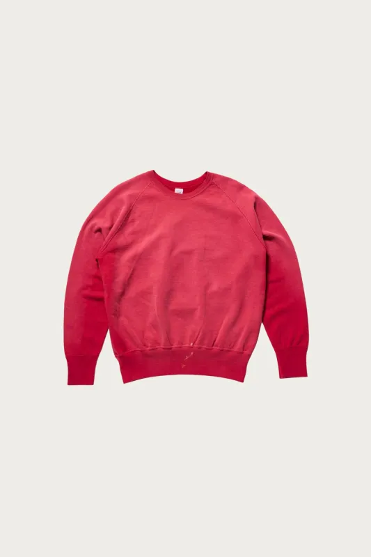 461 Crew Neck SW U/W Sun Burned - Red made by WAREHOUSE & CO.