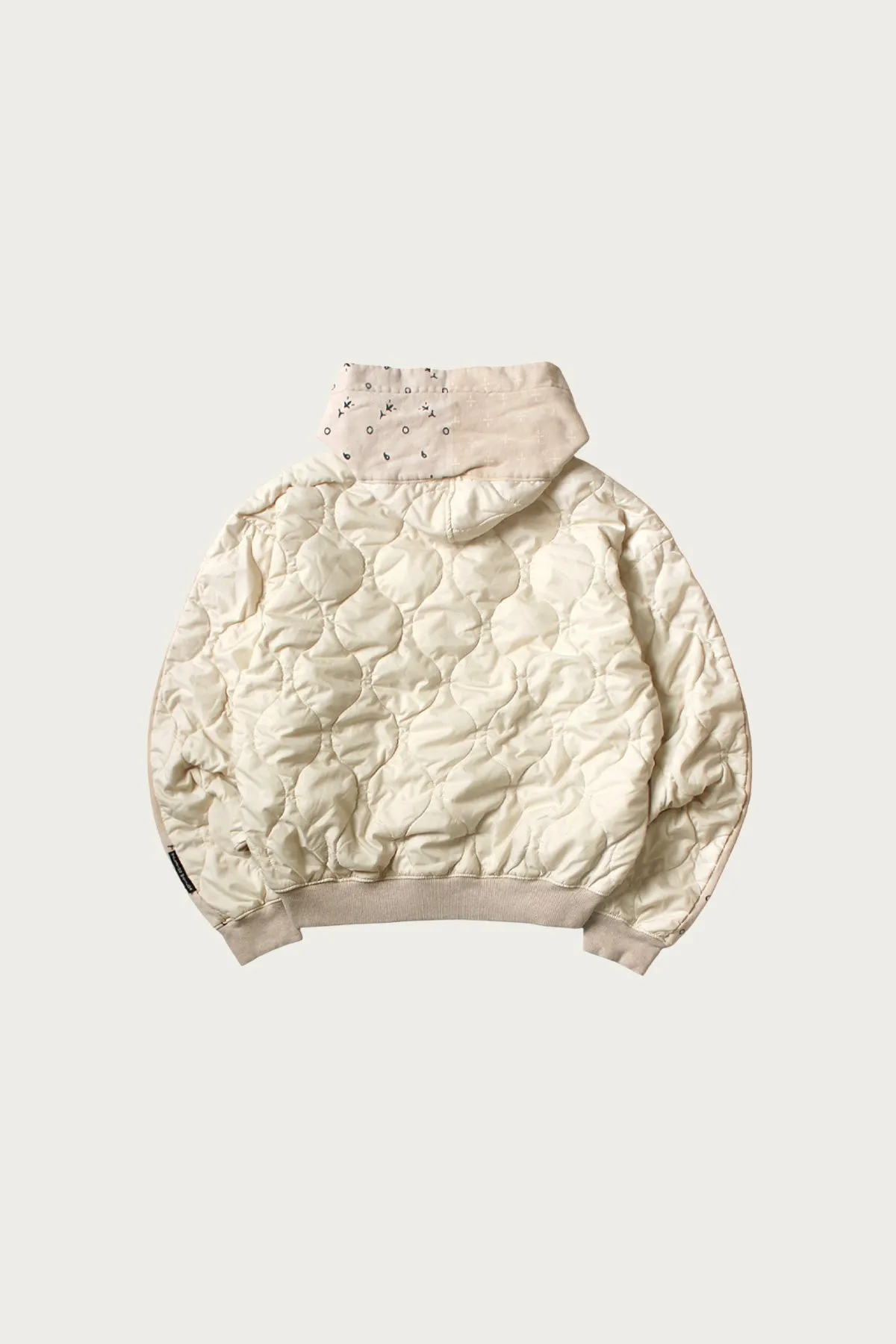 SWT Knit Bandanna BIVOUAC Hooded Blouson - Natural sold by Canoe Club product image thumbnail 2