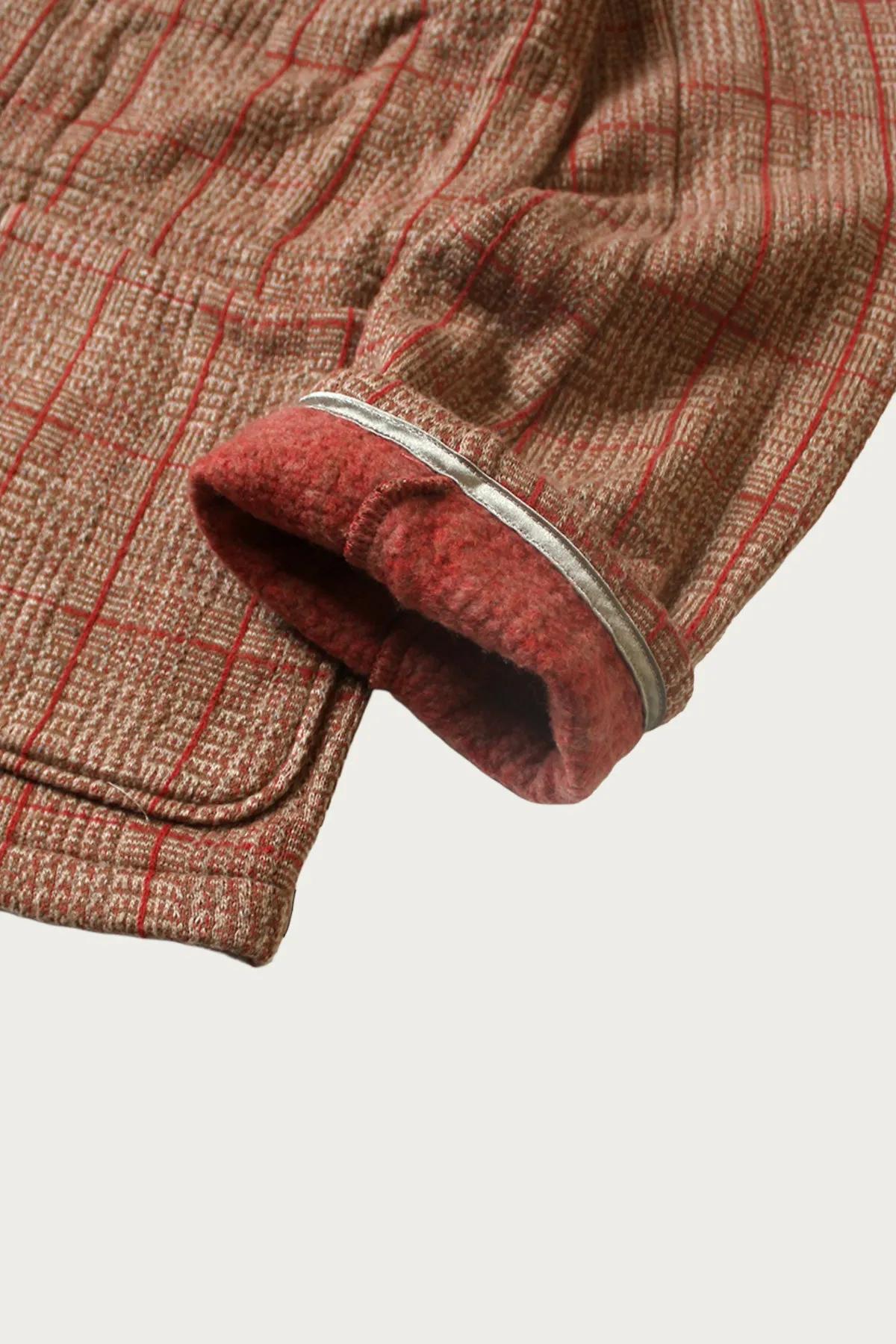 Fleece Tweed KOBE JKT - Beige sold by Canoe Club product image thumbnail 2