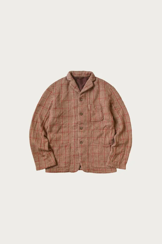 Fleece Tweed KOBE JKT - Beige sold by Canoe Club