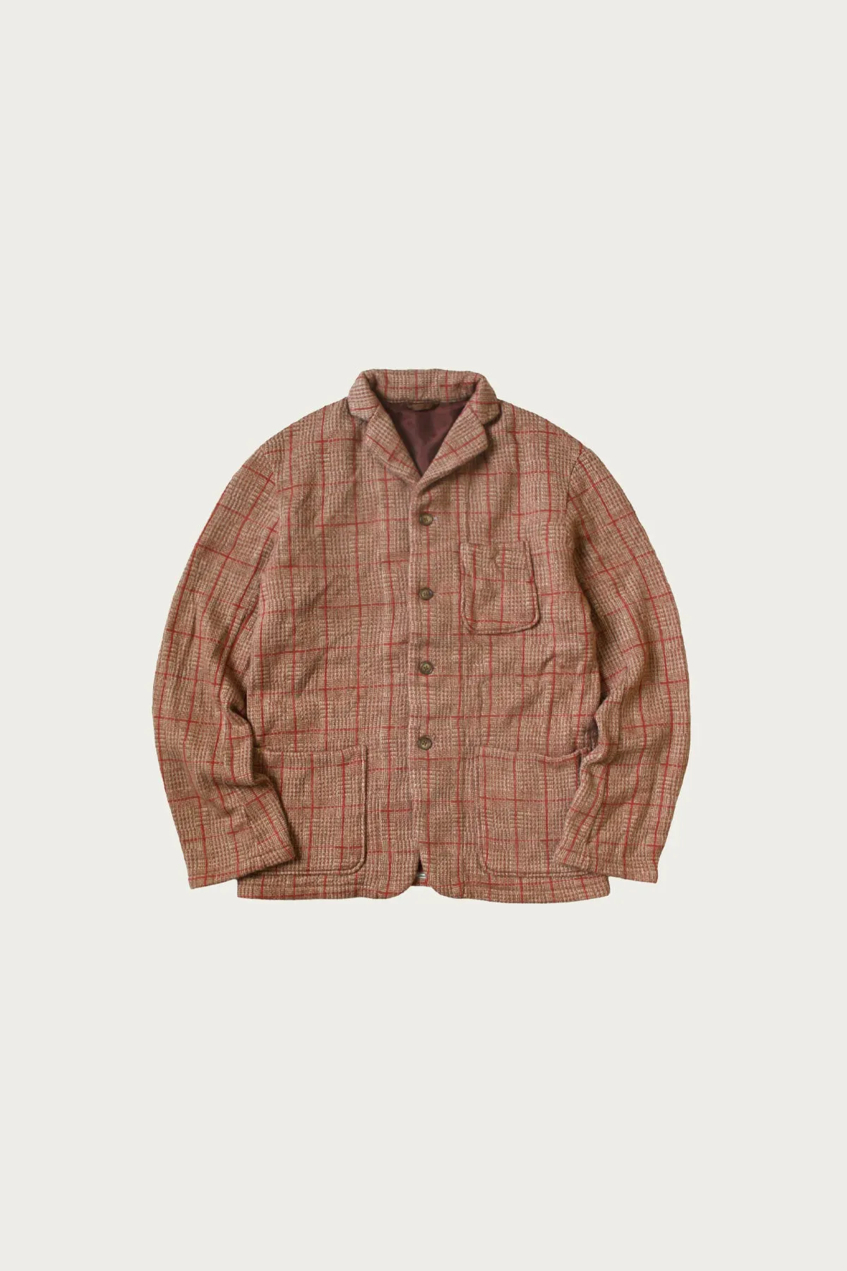 Fleece Tweed KOBE JKT - Beige sold by Canoe Club