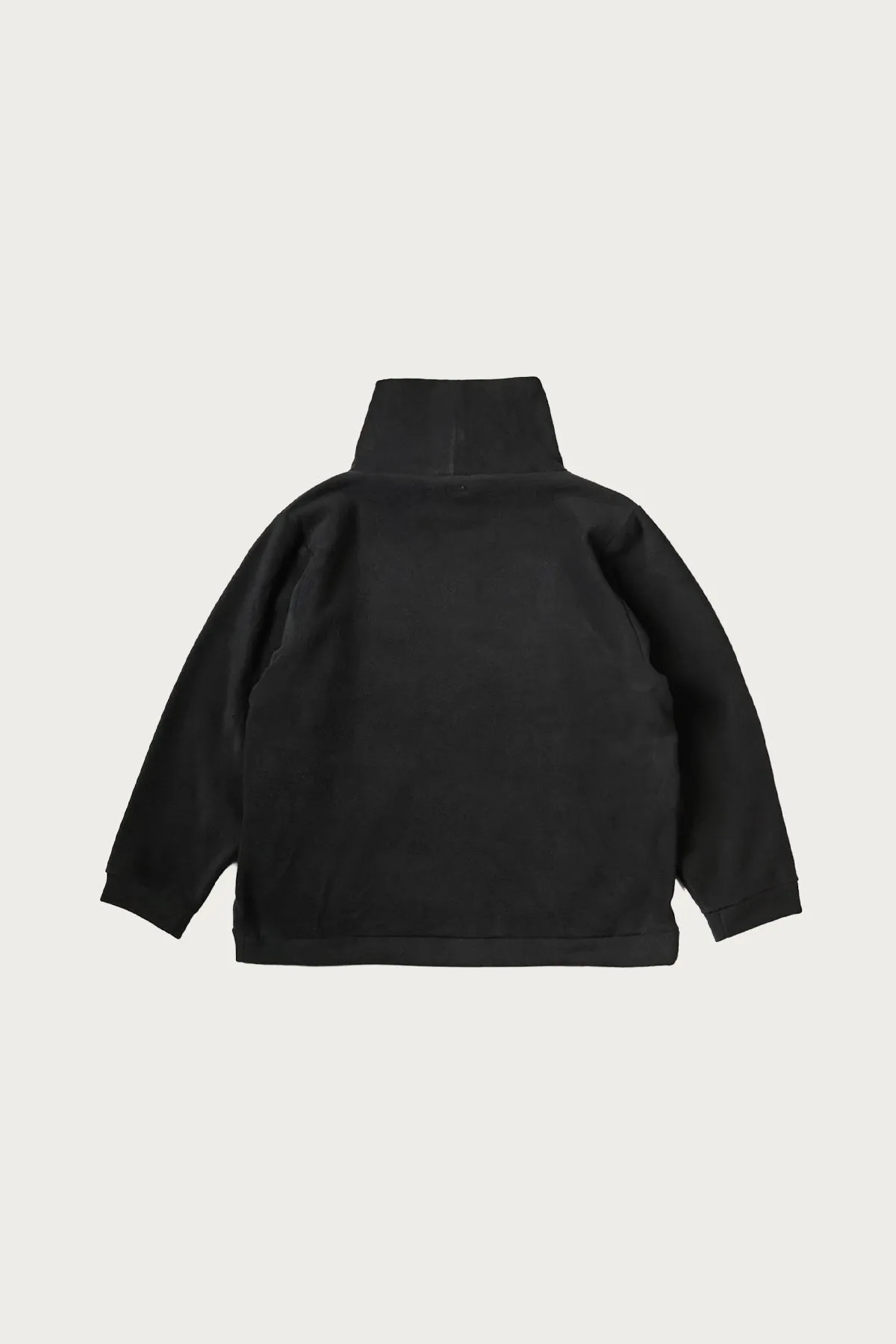 Reverse Fleece BIG High Neck SWT - Black sold by Canoe Club product image thumbnail 2