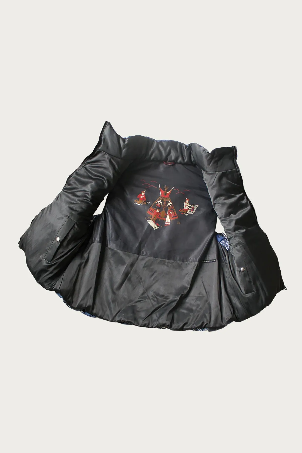 Bandanna Nylon KEEL Weaving Vest - Dark Navy sold by Canoe Club product image thumbnail 5