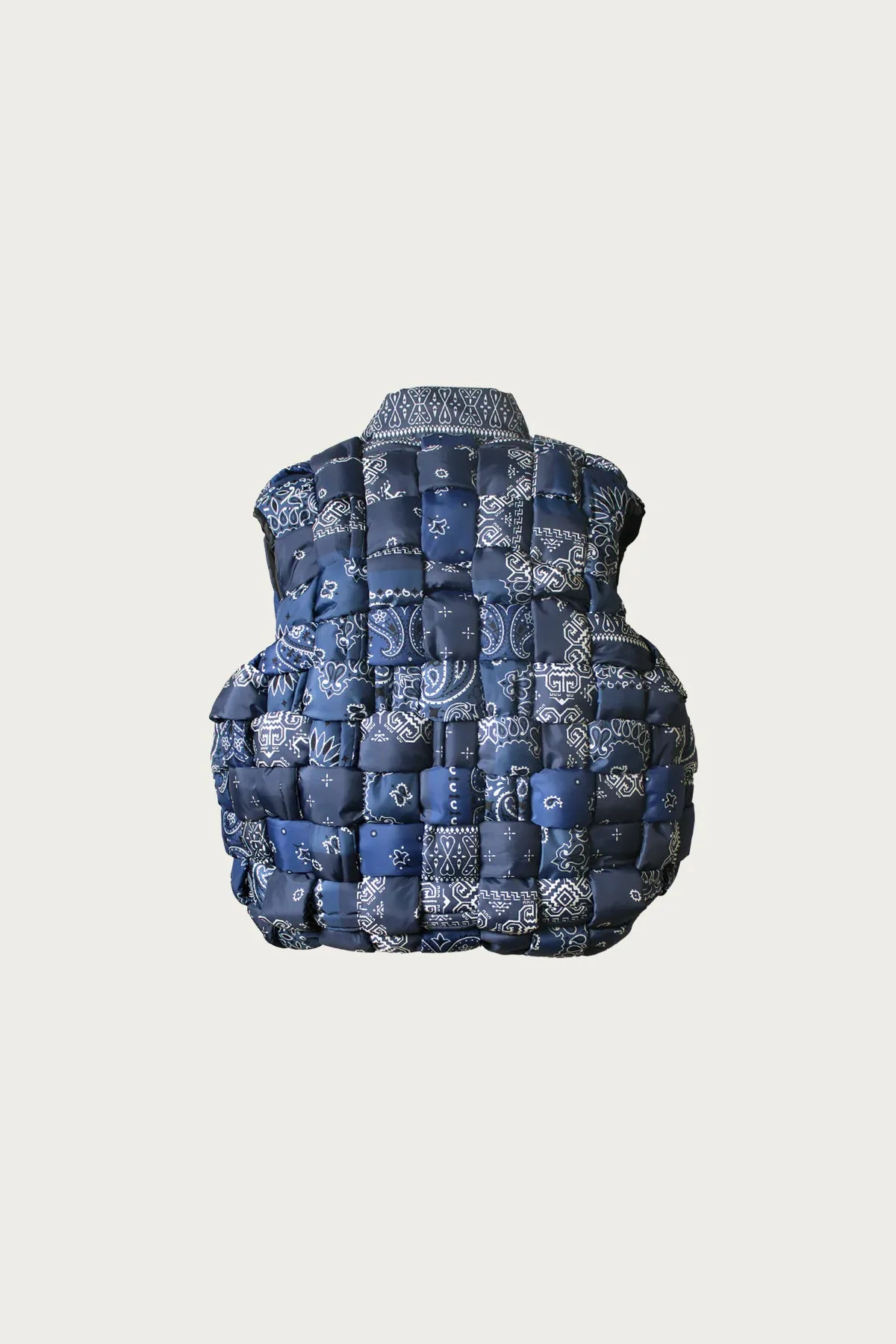 Bandanna Nylon KEEL Weaving Vest - Dark Navy sold by Canoe Club product image thumbnail 2