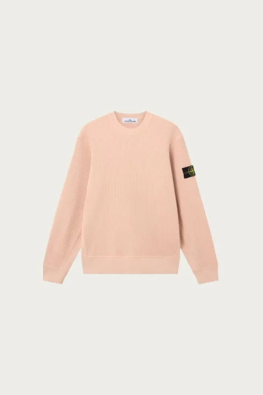 Regular-Fit Crewneck Sweatshirt - Plaster Pink made by Stone Island