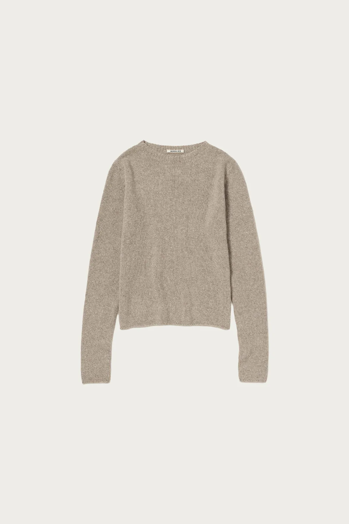 Cashmere Silk Melange Knit P/O - Mix Beige sold by Canoe Club