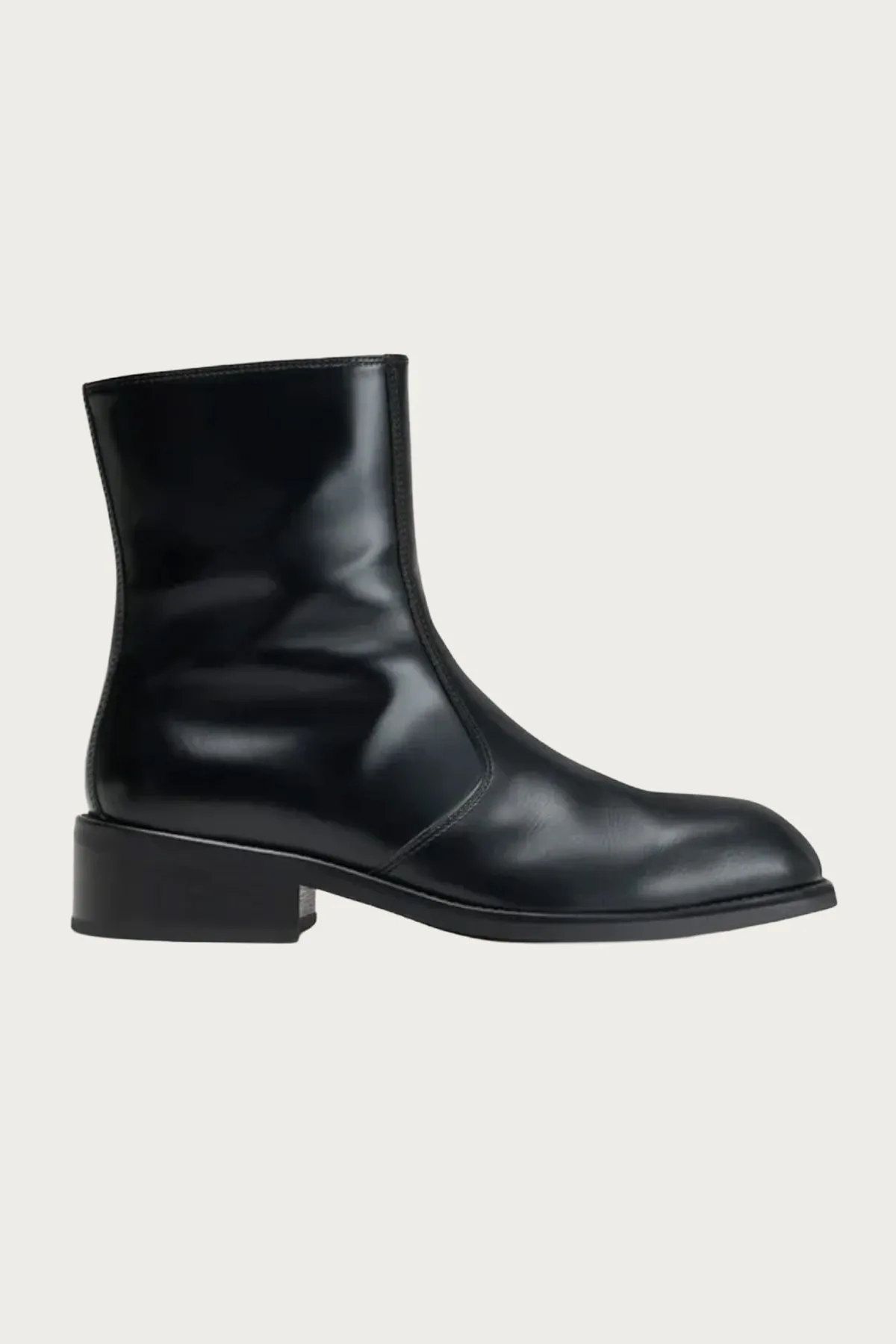 Zipped Boots - Black sold by Canoe Club