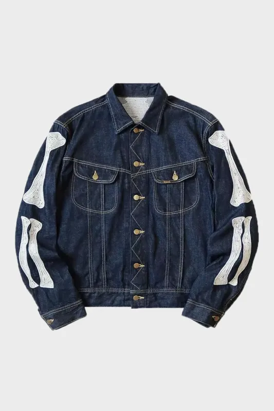 11.5oz Denim MEXICAN TUXEDO Westerner - Indigo made by Kapital