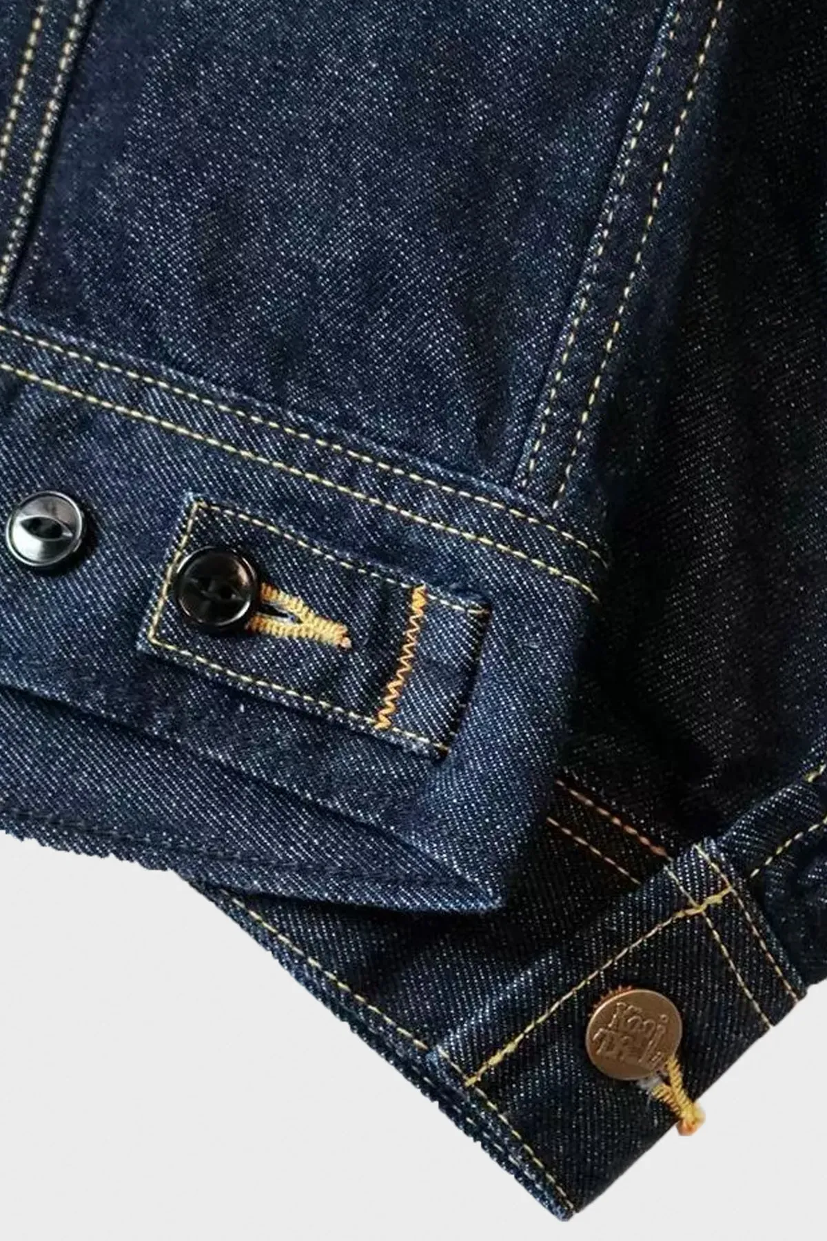 11.5oz Denim MEXICAN TUXEDO Westerner - Indigo sold by Canoe Club product image thumbnail 4