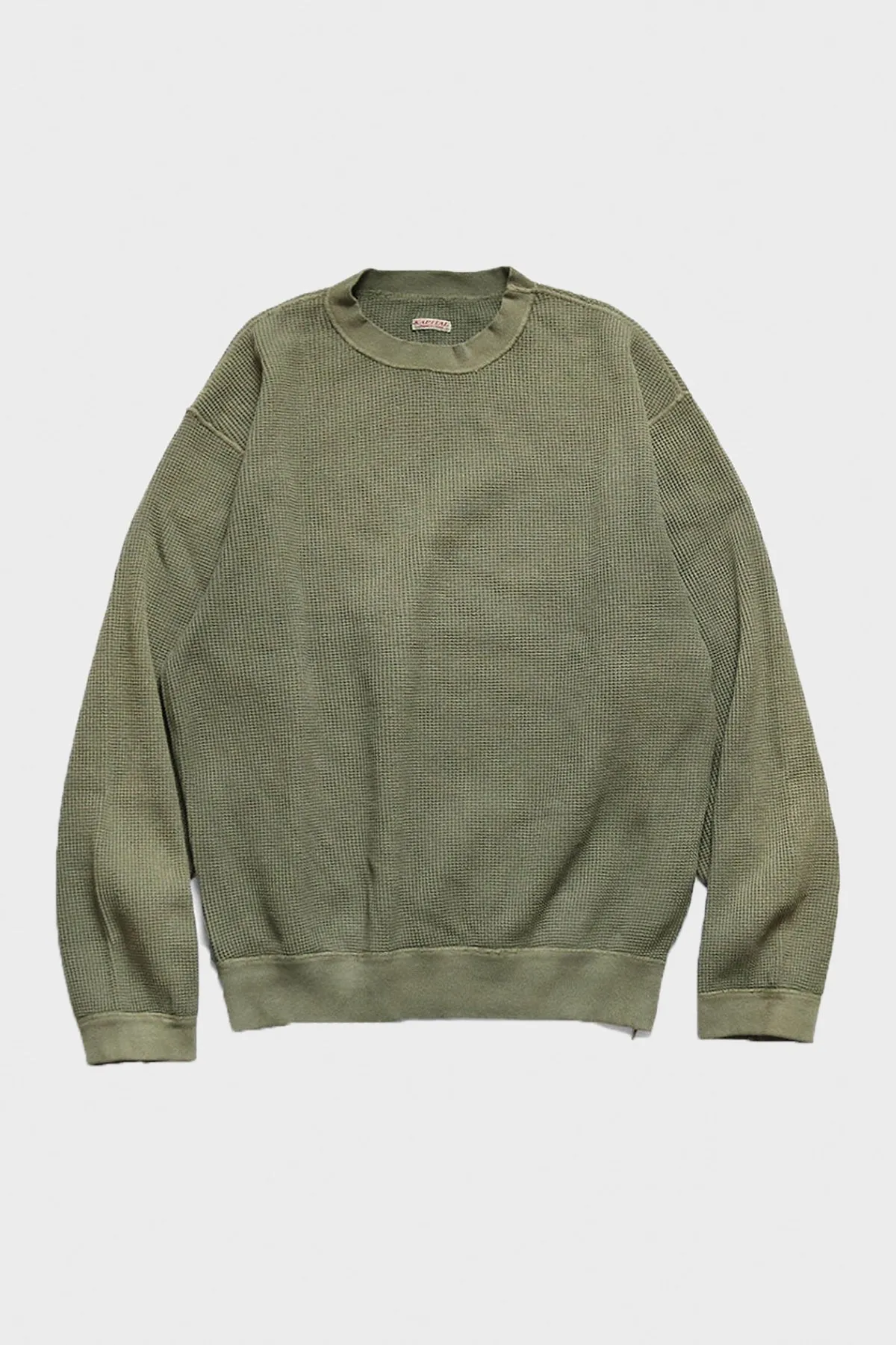 ECO Waffle BIG SWT - Khaki sold by Canoe Club