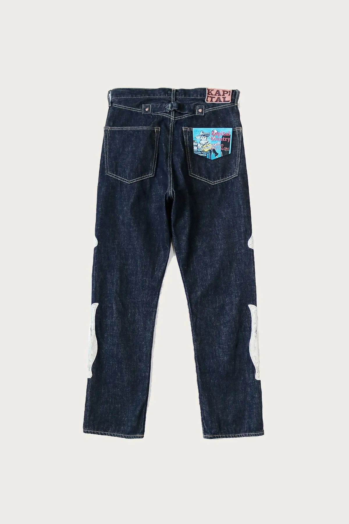 12.5oz Denim MEXICAN TUXEDO 5P OKAGILLY - Indigo sold by Canoe Club product image thumbnail 2